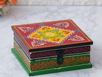 Wooden rajasthan jewellery box