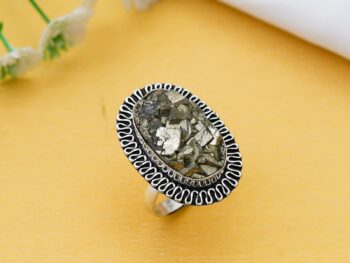 Arts Crystal Products Natural Labradorite Ring Set for Women,Vintage Joint Knuckle Stackable Rings Oval Gemstone Ring