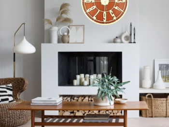 Wooden Silent Non-Ticking Wall Clock for Home Stylish Latest Designer Wall Clock for Home Living Room Bedroom Office Hall