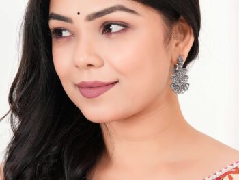 Women's Indian Bollywood Stylish AZ838-OXidised Earrings Traditional Ethnic Jhumka/Jhumki Earrings for Women Unique Design
