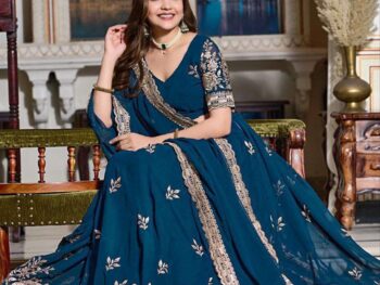 Women's Embroidered Lehenga Choli with Net Dupatta ? Festive & Wedding Wear Set