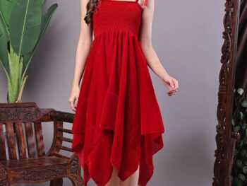 Women's Black Velvet Solid Printed Shirt Midi Dress with Belt