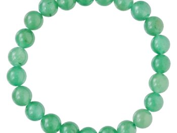 Jade Dark Green Bracelet for Women Men's Gifts - Protection Healing Crystal Bracelet - 8mm Gemstone Beaded Adjustable